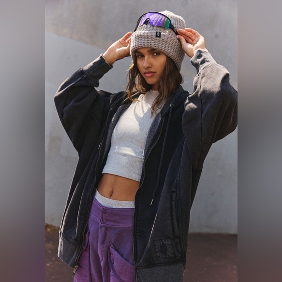 Free people sprint to the finish zip up - Picture 1 of 4